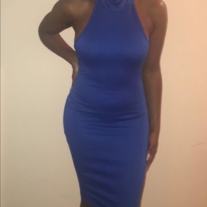 Blue Midi Dress